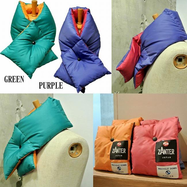 ZANTER JAPAN（ザンタージャパン） ダウンマフラー 南極観測隊 メンズ