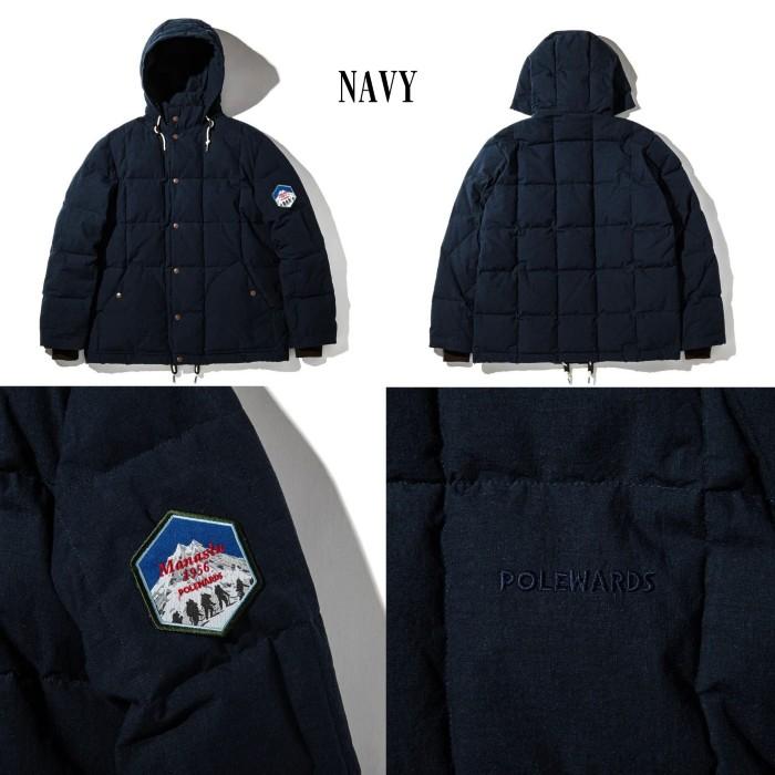 新品未使用POLEWARDS ダウンジャケット ポールワーズ Lサイズ ネイビー 中古・古着通販】POLEWARDS (ポールワーズ) ダウンジャケット ネイビー