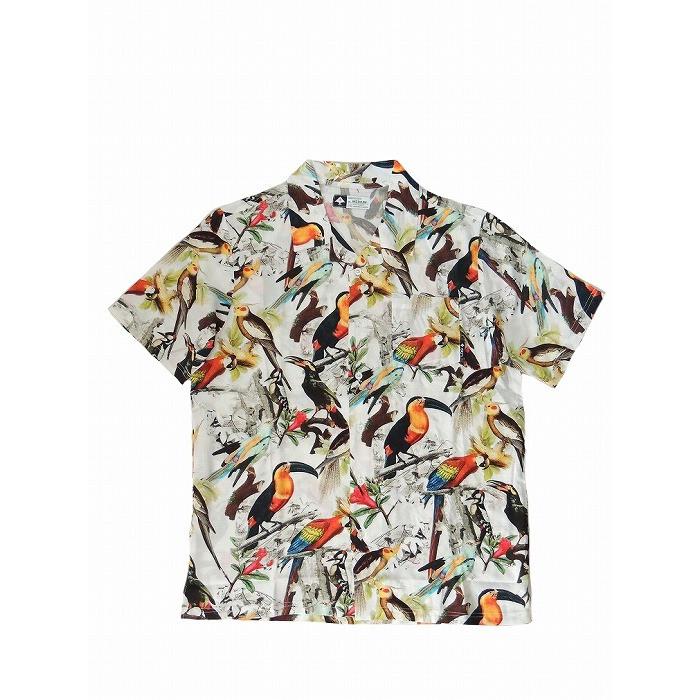 20%OFF LRG エルアールジー 総柄半袖シャツ バード アロハ FLOCK SS WOVEN | LRG | 01