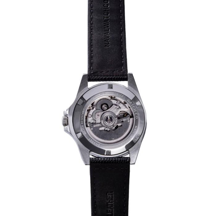 NAVAL WATCH Produced By LOWERCASE ナバルウォッチ 腕時計 ミリタリー FRXA002 Mechanical COW leather bandの画像