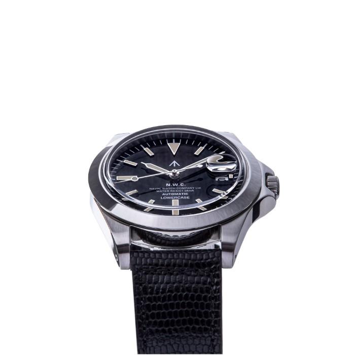 NAVAL WATCH Produced By LOWERCASE ナバルウォッチ 腕時計 ミリタリー FRXA002 Mechanical COW leather bandの画像