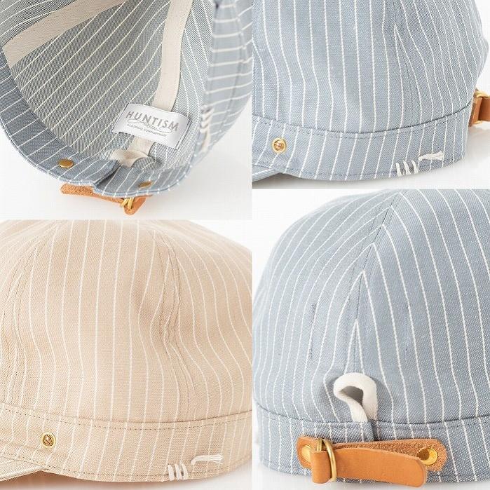 HUNTISM ハンティズム ヒッコリーキャップ ストライプ 帽子 Hickory Cap |  | 02