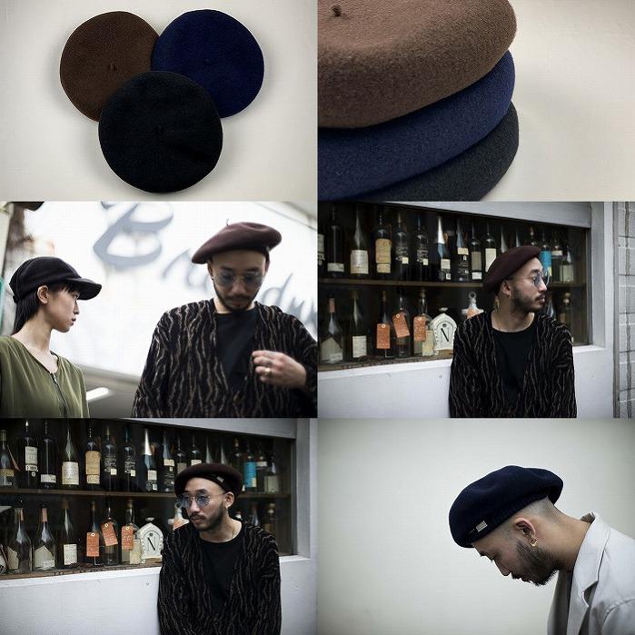 HUNTISM ハンティズム ベレー ウール 帽子 Rib Beret | HUNTISM | 02