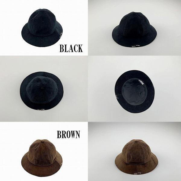 HUNTISM ハンティズム コーディロイ ハット 帽子 Corduroy Metro Hat | HUNTISM | 01