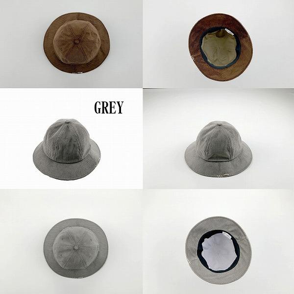 HUNTISM ハンティズム コーディロイ ハット 帽子 Corduroy Metro Hat | HUNTISM | 02