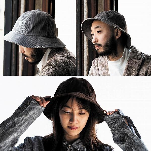 HUNTISM ハンティズム コーディロイ ハット 帽子 Corduroy Metro Hat | HUNTISM | 03