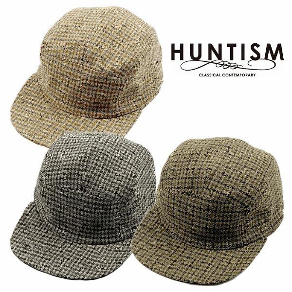 HUNTISM ハンティズム キャップ チェック柄 帽子 GC Camp Cap | HUNTISM