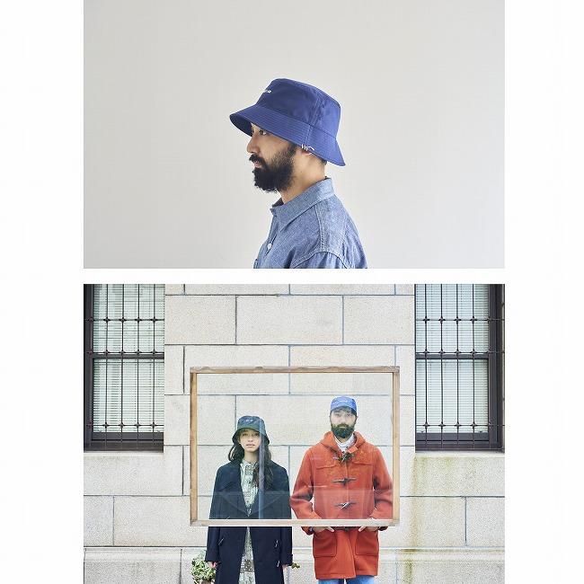 HUNTISM ハンティズム バケットハット 刺繍 帽子 Ventile W.I.A Hat | HUNTISM | 03