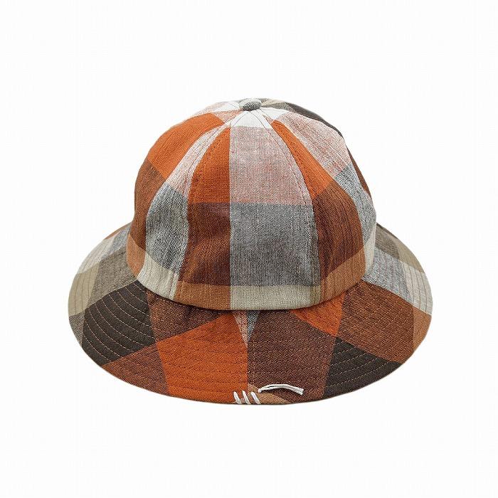 HUNTISM ハンティズム メトロハット ブロックチェック 帽子 BC Washer Hat | HUNTISM | 12