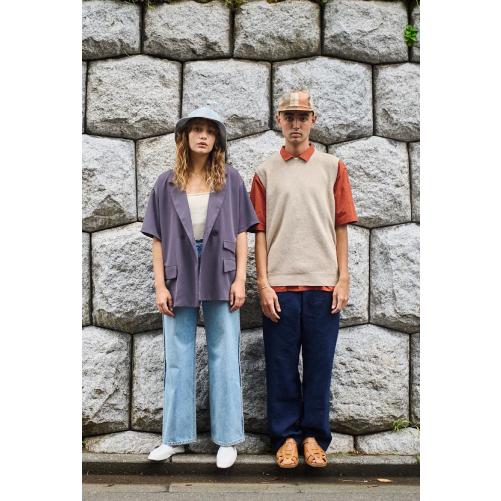 HUNTISM ハンティズム メトロハット ブロックチェック 帽子 BC Washer Hat | HUNTISM | 16