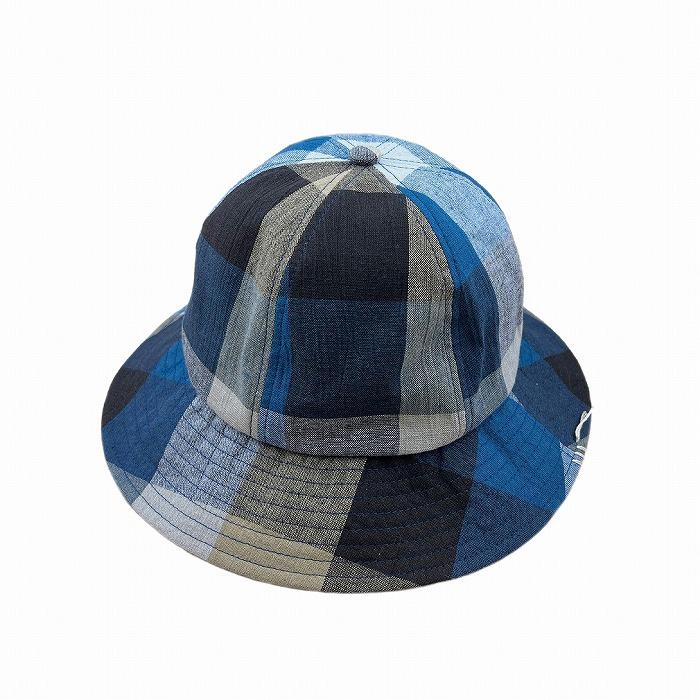 HUNTISM ハンティズム メトロハット ブロックチェック 帽子 BC Washer Hat | HUNTISM | 04