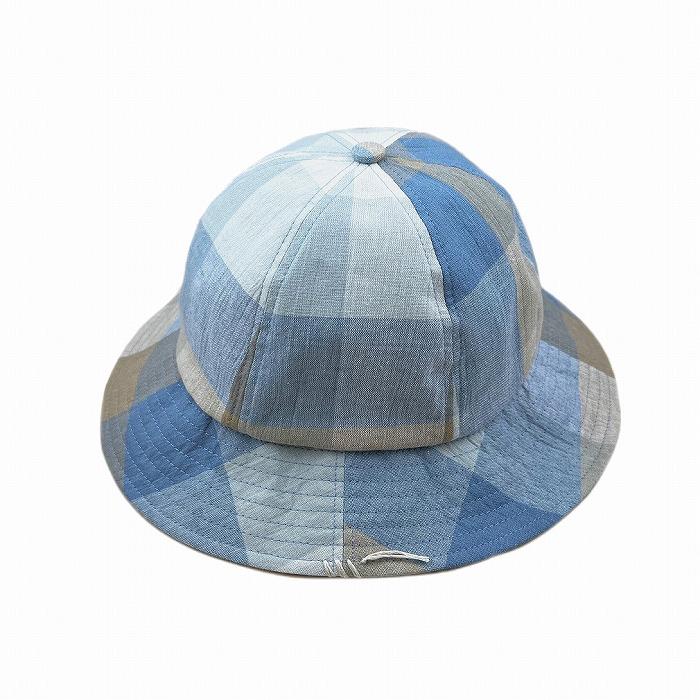 HUNTISM ハンティズム メトロハット ブロックチェック 帽子 BC Washer Hat | HUNTISM | 06