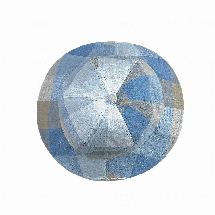 HUNTISM ハンティズム メトロハット ブロックチェック 帽子 BC Washer Hat | HUNTISM | 07