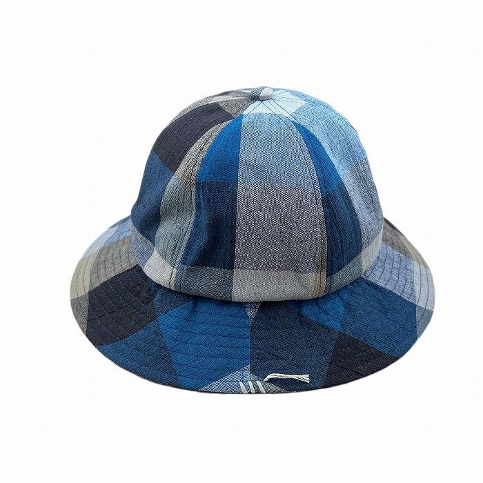HUNTISM ハンティズム メトロハット ブロックチェック 帽子 BC Washer Hat | HUNTISM | 09