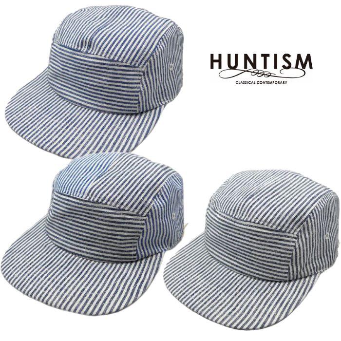 HUNTISM ハンティズム キャンプキャップ ストライプ 帽子 VT Umpire Cap | HUNTISM