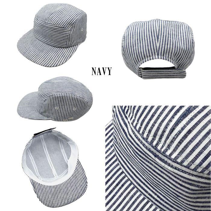 HUNTISM ハンティズム キャンプキャップ ストライプ 帽子 VT Umpire Cap | HUNTISM | 03