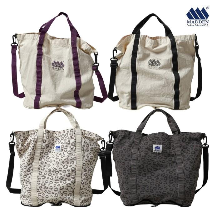 当日発送 MADDEN メデン バッグ カバン トート ショルダー CANVAS FUNNY TOTE BAG MDPM-01 | MADDEN