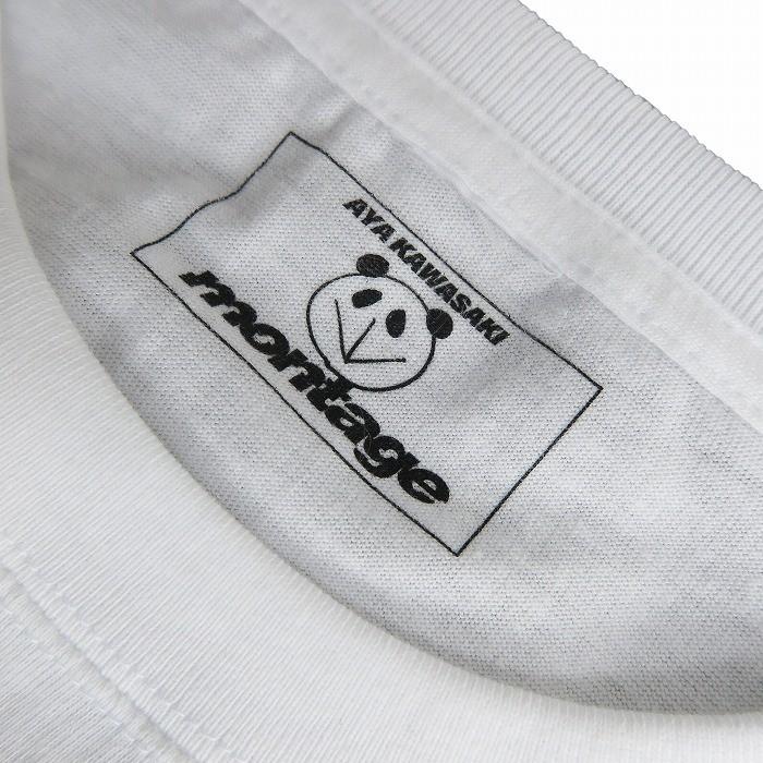 montage モンタージュ 川崎あや Tシャツ グラビア montage x aya kawasaki collaboration T-shirts THE VIVID TEE｜bless-web｜08