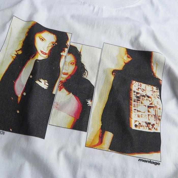 montage モンタージュ 川崎あや Tシャツ グラビア montage x aya kawasaki collaboration T-shirts THE VIVID TEE｜bless-web｜10