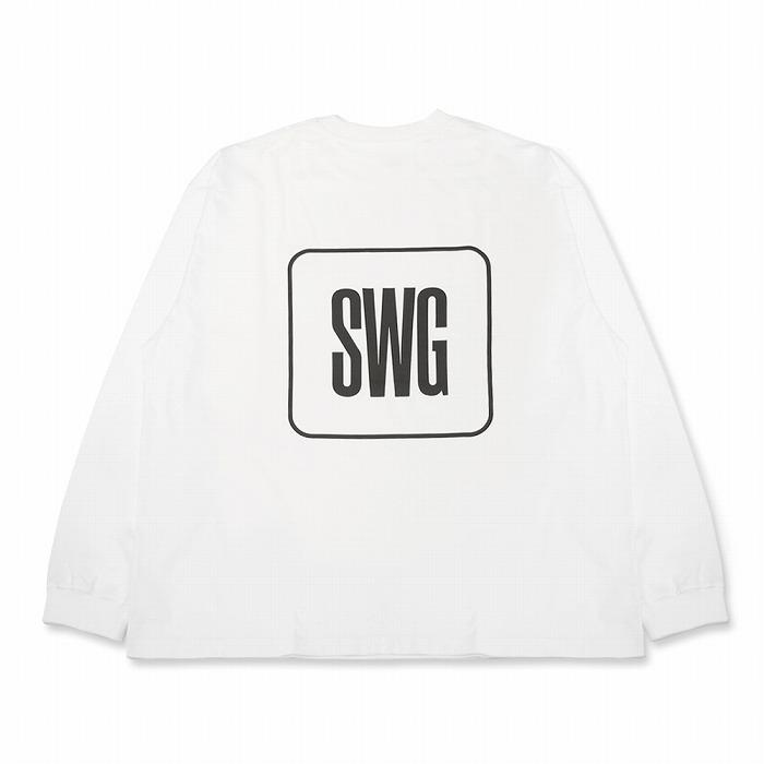 SWAGGER スワッガー 長袖Tシャツ ロンTEE プリント SWG BOX LOGO LT-SHIRT｜bless-web｜07