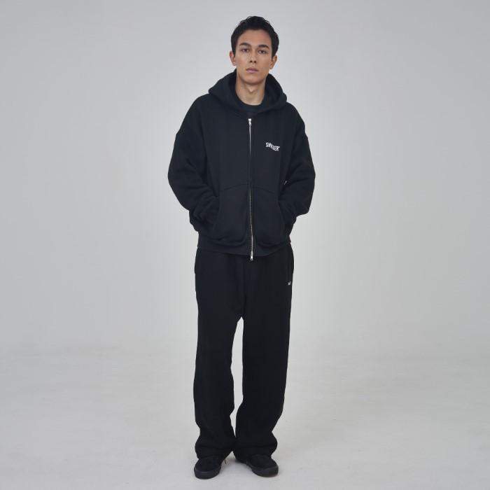 SWAGGER スワッガー パーカー フード ジップ BACK LOGO HOODIE : BLESS 