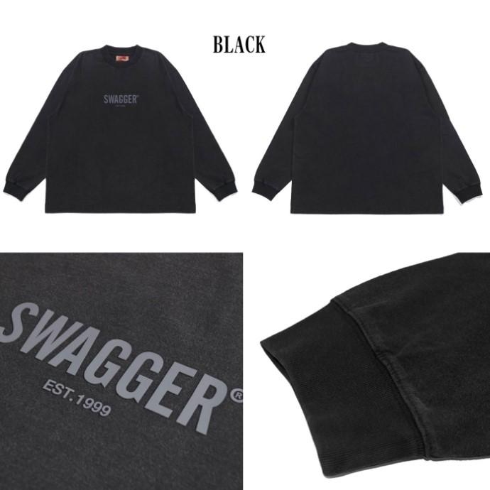 SWAGGER スワッガー 長袖Tシャツ ロンTEE プリント 3D LOGO LT-SHIRT