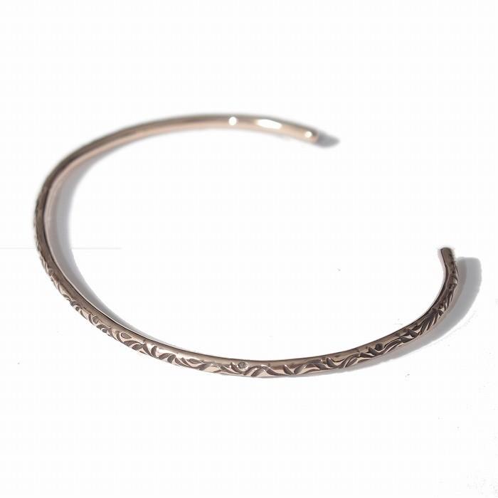 VIVIFY ビビファイ バングル シルバー Arabesque Bangle/k10gold (2mm body)｜bless-web｜03