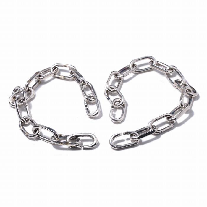 VIVIFY ビビファイ ブレスレット シルバー チェーンブレス Some ways Heavy Chain Blacelet w/gold | VIVIFY | 10
