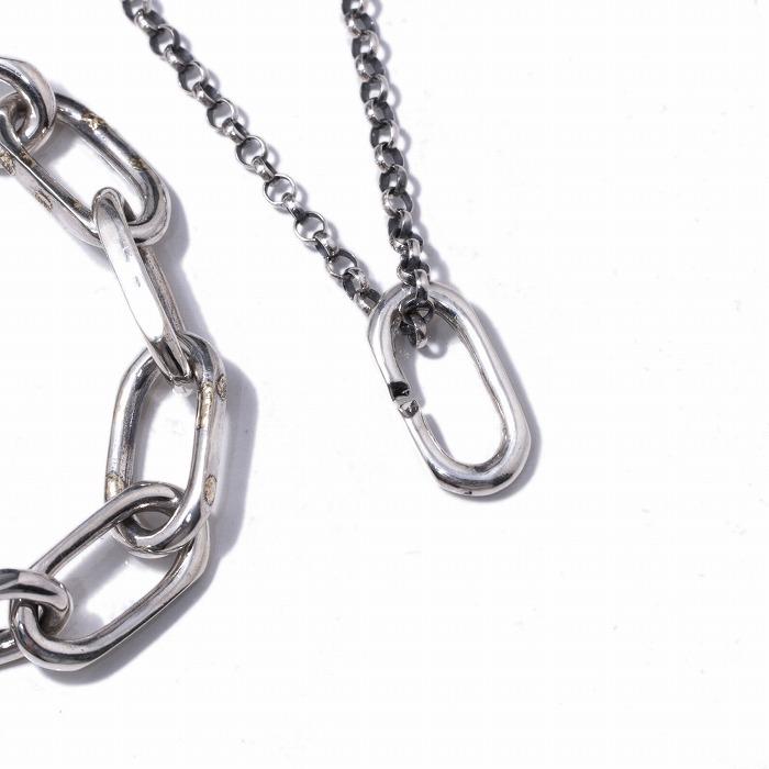 VIVIFY ビビファイ ブレスレット シルバー チェーンブレス Some ways Heavy Chain Blacelet w/gold | VIVIFY | 05
