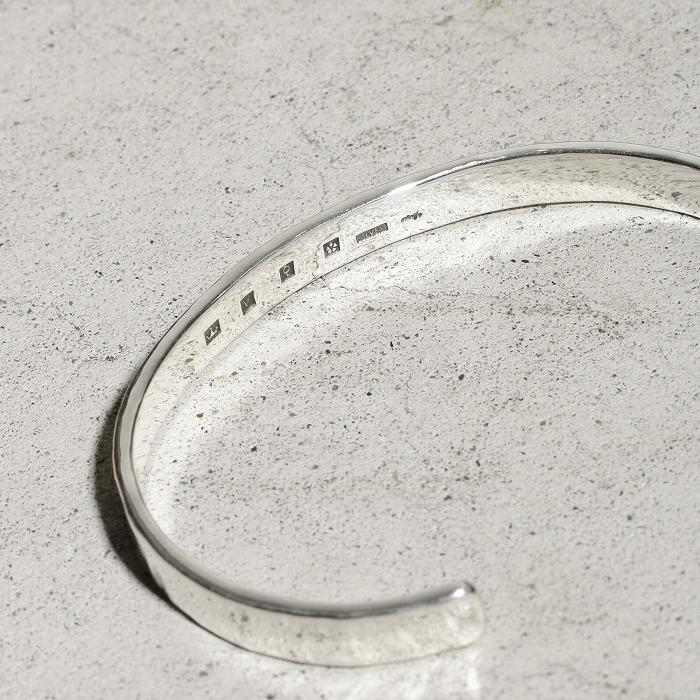 VIVIFY ビビファイ バングル ブレスレット シルバー Back Hallmarks Bangle/Mirror finish/Middle | VIVIFY | 04