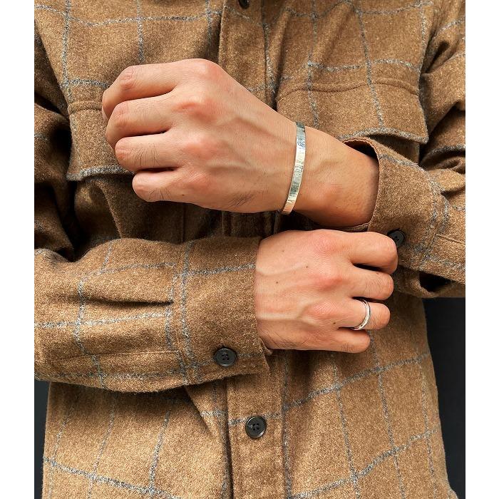 VIVIFY ビビファイ バングル ブレスレット シルバー Back Hallmarks Bangle/Mirror finish/Middle | VIVIFY | 07