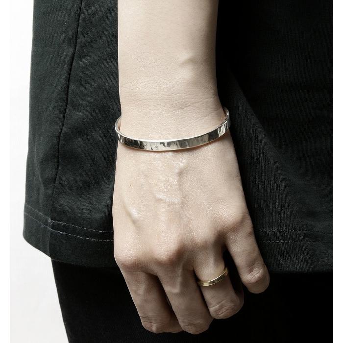 VIVIFY ビビファイ バングル ブレスレット シルバー Back Hallmarks Bangle/Mirror finish/Middle | VIVIFY | 08