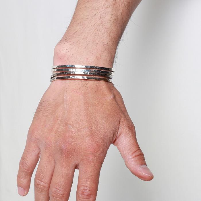 VIVIFY ビビファイ バングル ブレスレット シルバー Loopin’ Bangle/Mirror finish | VIVIFY | 11