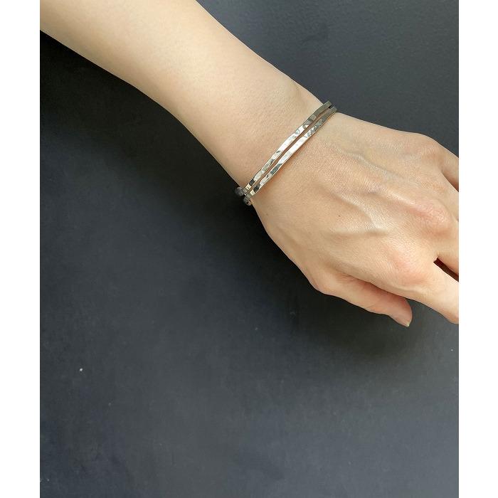 VIVIFY ビビファイ バングル ブレスレット シルバー Loopin’ Bangle/Mirror finish | VIVIFY | 12