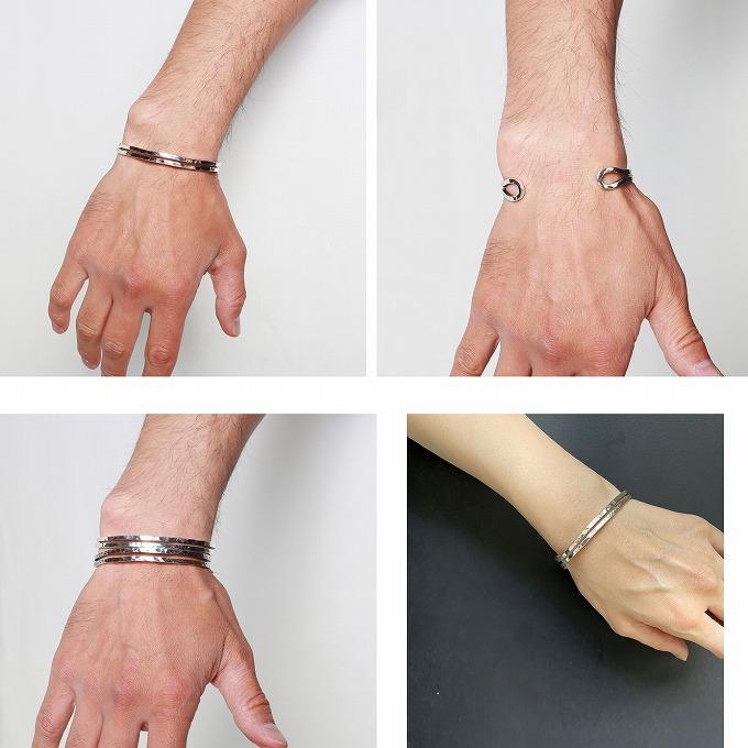 VIVIFY ビビファイ バングル ブレスレット シルバー Loopin’ Bangle/Mirror finish | VIVIFY | 02