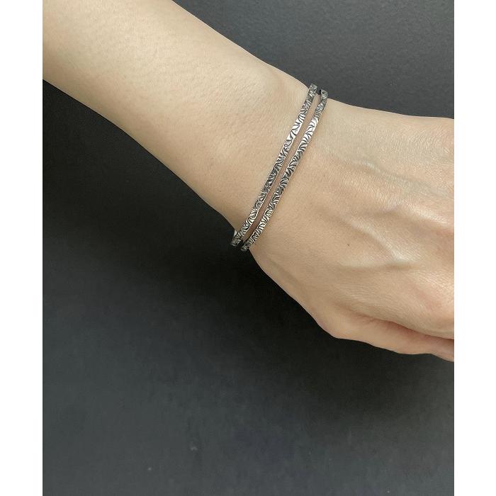 VIVIFY ビビファイ バングル ブレスレット シルバー Loopin’ Bangle/Arabesque | VIVIFY | 12