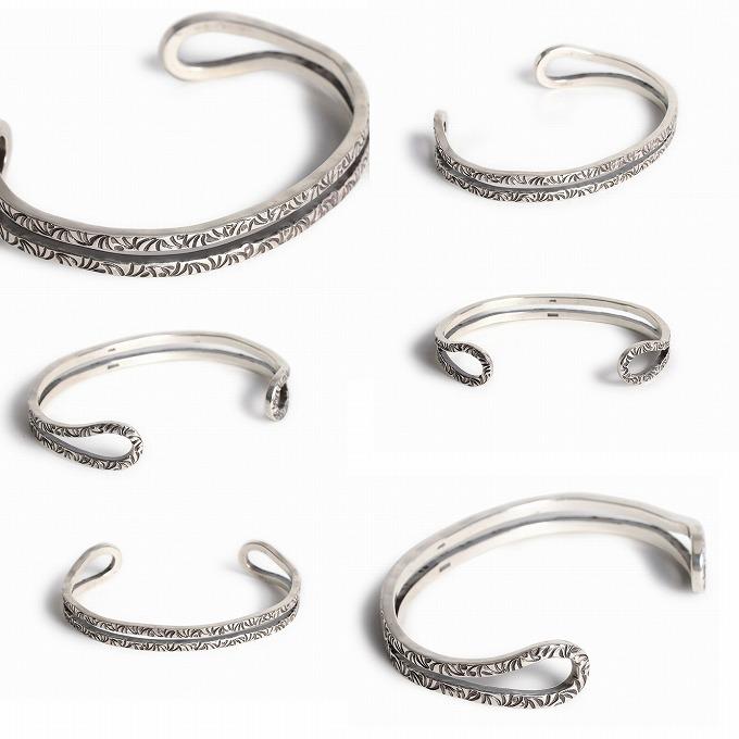 VIVIFY ビビファイ バングル ブレスレット シルバー Loopin’ Bangle/Arabesque | VIVIFY | 01