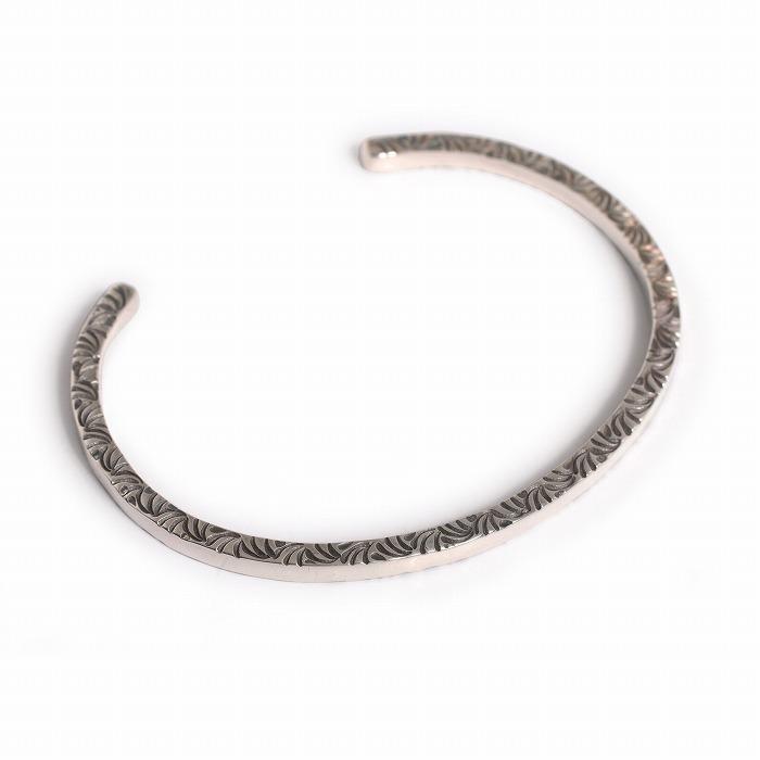 VIVIFY ビビファイ バングル ブレスレット シルバー SideArabesque Bangle(3mm body) | VIVIFY | 01