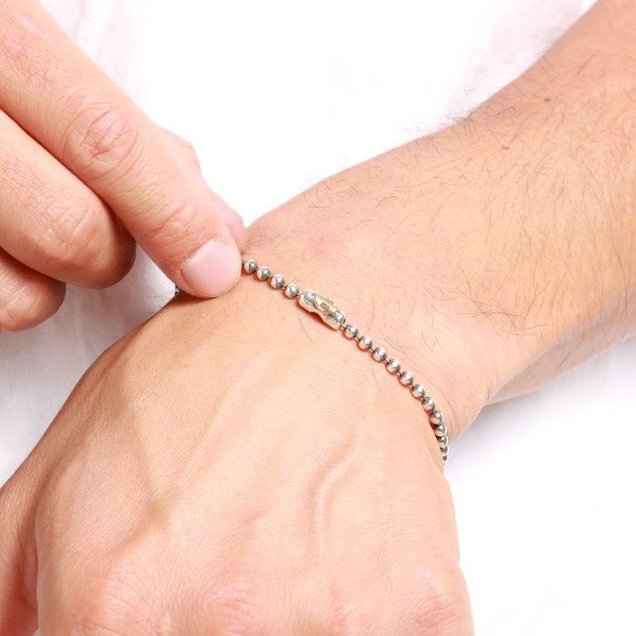 VIVIFY ビビファイ ブレスレット シルバー ボールチェーン Ball Chain Bracelet w/k18gold | VIVIFY | 06