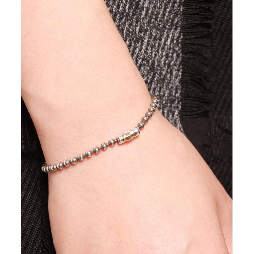 VIVIFY ビビファイ ブレスレット シルバー ボールチェーン Ball Chain Bracelet w/k18gold | VIVIFY | 08