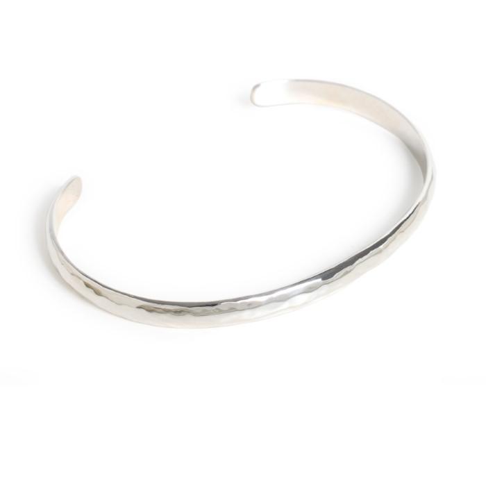 VIVIFY ビビファイ バングル シルバー Back Hallmarks Bangle/Mirror finish/Round | VIVIFY | 01