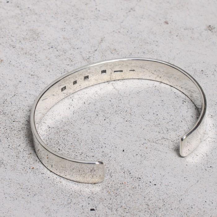 VIVIFY ビビファイ バングル シルバー Back Hallmarks Bangle/Plain/10mm | VIVIFY | 05