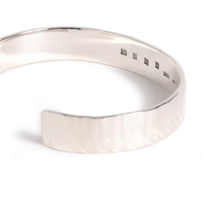 VIVIFY ビビファイ バングル シルバー Back Hallmarks Bangle/ Mirror finish /10mm | VIVIFY | 03