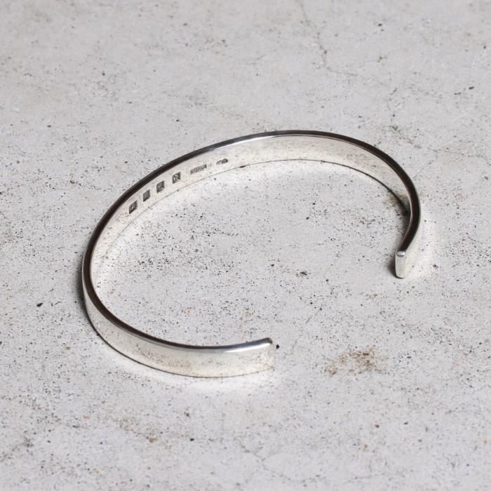 VIVIFY ビビファイ バングル シルバー Back Hallmarks Bangle/Plain/Middle | VIVIFY | 04