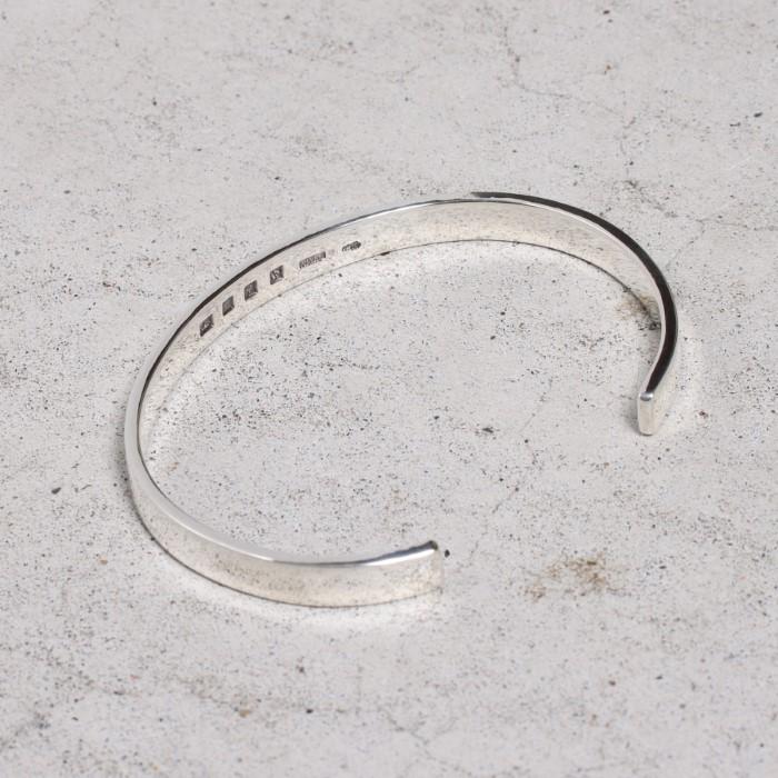 VIVIFY ビビファイ バングル シルバー Back Hallmarks Bangle/Plain/Middle | VIVIFY | 05