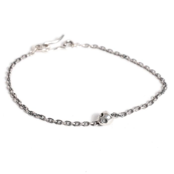 VIVIFY ビビファイ シルバー ブレスレット シルバー Archive Skull Bead Bracelet | VIVIFY | 01