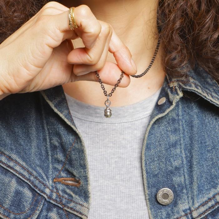 VIVIFY（ビビファイ） ネックレス シルバー Nuts Necklace/Yellow