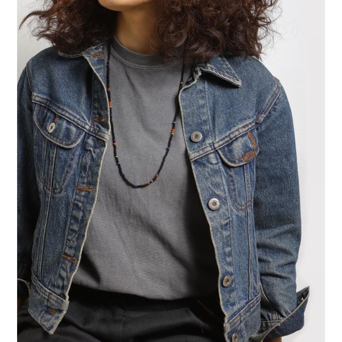 VIVIFY ビビファイ ネックレス ビーズ Round stone & Navajo Pearl Necklace | VIVIFY | 14