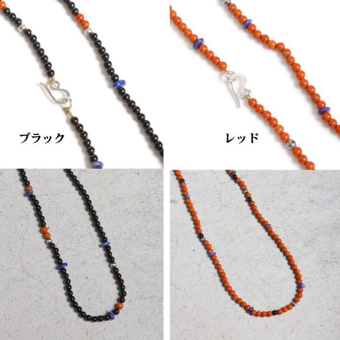 VIVIFY ビビファイ ネックレス ビーズ Round stone & Navajo Pearl Necklace | VIVIFY | 01