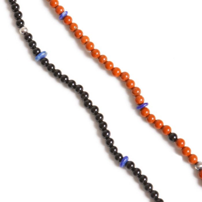 VIVIFY ビビファイ ネックレス ビーズ Round stone & Navajo Pearl Necklace | VIVIFY | 04